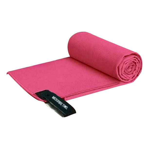 Toalla de viaje Cómoda Ligera Súper Absorbente Cola Secado rápido Rojo