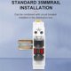 thumbnail image 3 of Din Rail Single Phase Voltage Meter AC 40-500V Modular Voltmeter Gauge Indicator LED Digital Displa, 3 of 5