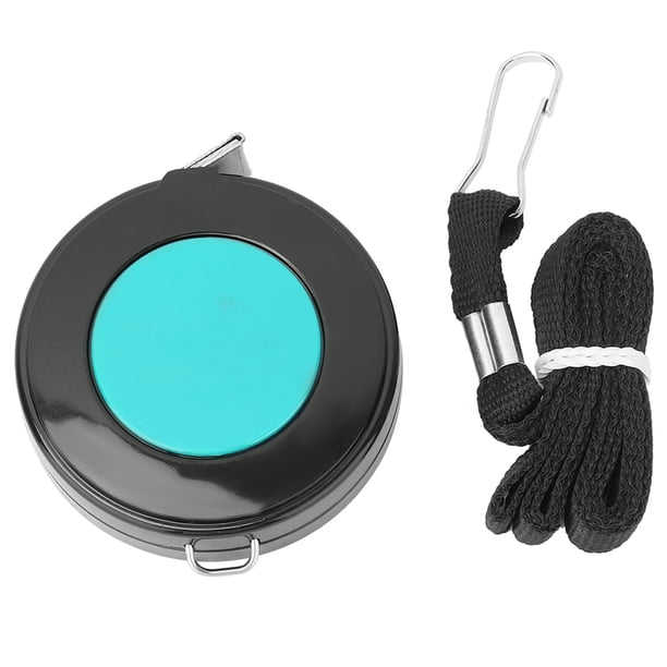 Cinta métrica retráctil suave de 150 cm para sastre, regla para medir tela (verde)