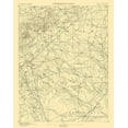 thumbnail image 2 of USGS 15x18 White Modern Wood Framed Museum Art Print Titled - Cassville New Jersey Quad - USGS 1885, 2 of 4