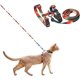 thumbnail image 1 of Set de arnés y correa para gatos pidan ajustable, 1 of 9