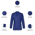 thumbnail image 2 of Panda Uniform lab coat women and doctor coat | womens lab coat, 2 of 5