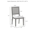 thumbnail image 2 of Crosley Furniture Greer 9-Piece Dining Table Set For 8, 2 of 10
