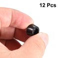 thumbnail image 3 of Uxcell D12x10xH7mm Rubber Feet Bumper Pads, Black 12 Count, 3 of 5