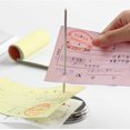 thumbnail image 3 of Silver Color Desk Straight Rod Paper Holder Spike Stick Receipts Check Bill Fork, 5-3/4inches(2Pcs), 3 of 3
