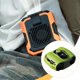 thumbnail image 1 of Mini ventilador de cintura, regalo resistente, viaje, multiusos, accesorio de escritorio compacto y portátil para pesca, escalada, interior, oficina, Verde, 1 of 8