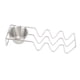thumbnail image 3 of Tabletop Taco Stand Taco Shell Mold Stainless Steel Taco Tray with Sauce Bowl for Home Kitchen Restaurant 3 Cell, 3 of 5