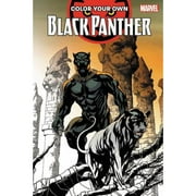 Pre-Owned Color Your Own Black Panther (Paperback 9781302908997) by Brian Stelfreeze, Chris Sprouse, Jack Kirby