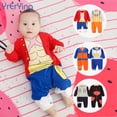 thumbnail image 4 of Anime Bebé Mameluco Naruto Dragon Ball Manga Larga Luffy Sasuke Uzumaki Mono Niño Niña Ropa, 4 of 5