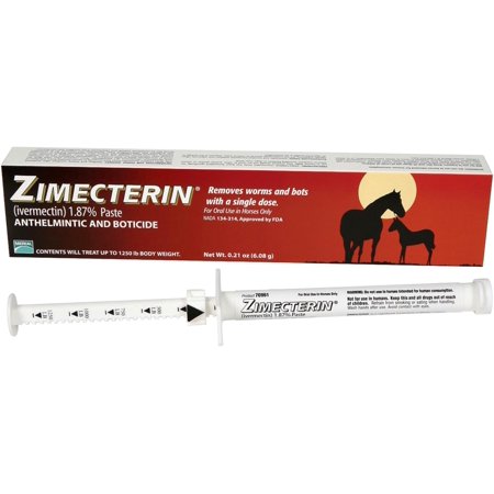 Merial Zimecterin Horse Dewormers