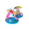 thumbnail image 1 of Flotador Inflable Techo Sombrilla Bebé Salvavidas color azul, 1 of 4