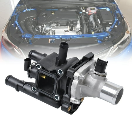  Sensor de carcasa de termostato Essen, montaje de carcasa de termostato de refrigerante de motor ABS resistente de alta resistencia para Chevrolet Sonic Cruze Limited .8L