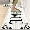 thumbnail image 5 of Findosom 2pcs Anti Fatigue Kitchen Rug Set,18"x30"+18"x47" Waterproof Non Slip Kitchen Runner Rug,0.4" Thick Cushioned Kitchen Floor Mats,Ergonomic Standing Mats Back Pain Relief Laundry Foam Rug, 5 of 7