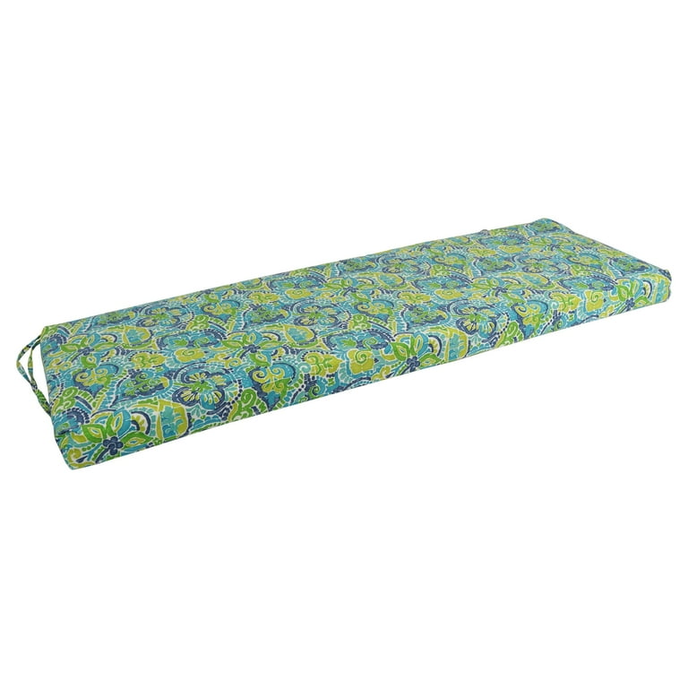 Blazing needles outdoor bench cushion top