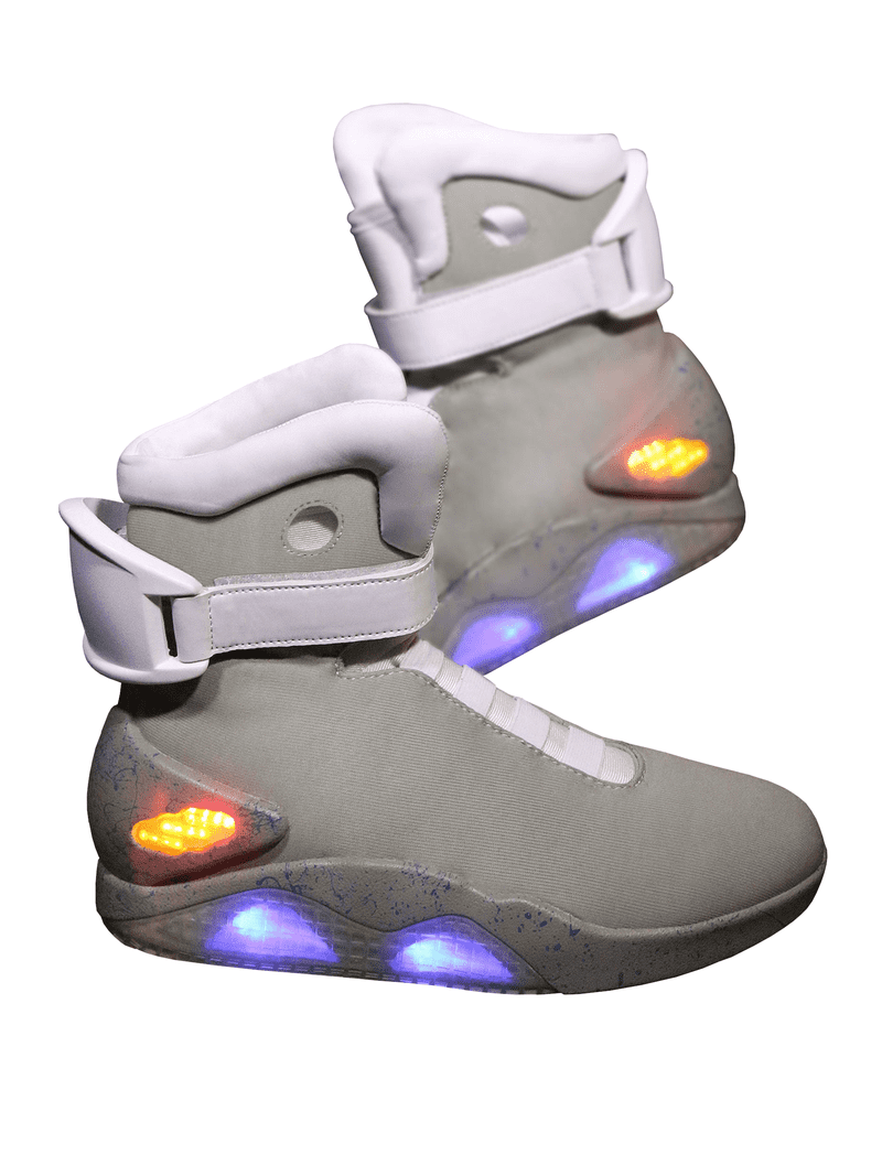 新品　バックトゥザフューチャーⅡ コスチュームシリーズ　ライトアップシューズ Back to the Future 2 Light Up Shoes - Walmart.com