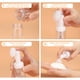 thumbnail image 4 of 4pcs Botella Espumosa de Limpiador Facial, Botella de Gel de Leche Limpiadora de 2oz con Cabeza de Espuma y Cepillo, Transparente, 4 of 7