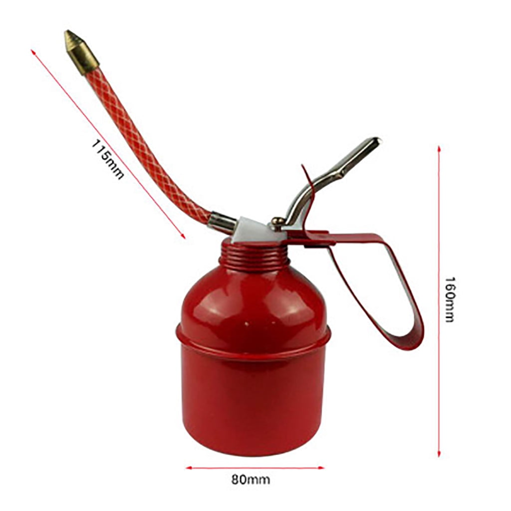 Mnycxen New Metal High Pressure Oil Can Pump Grease Squirt Spout Tools Walmart Com Walmart Com