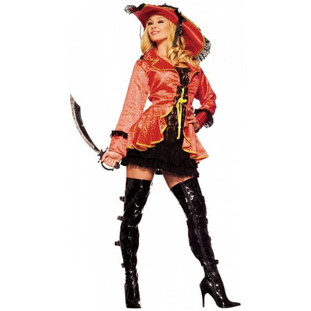 Island Pirate Adult Costume - Small/Medium