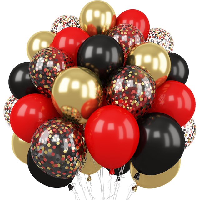 Yanonmyfd Guirnalda de Globos Kit de Arco,50 Piezas Kit de Globos de Fiesta de 18 Pulgadas para Bodas,Fiestas de Cumpleaños,Decoración de Fiestas Navideñas(Azul),Mezclados-3-60pcs