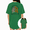 Green, variant on Women's Worn Faded Vintage Soul Growth Two Tone Rib Skeleton Sunflower Arch Floral Graphic Short Sleeve T-Shirts Apricot Tops