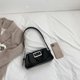 thumbnail image 3 of Bolso de hombro Bolsos de mujer Bolsos de axila de moda de cuero PU brillante Negro Wdftyju Para Estrenar, 3 of 5
