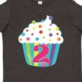 thumbnail image 4 of Inktastic 2nd Birthday Cupcake Boys or Girls Toddler T-Shirt, 4 of 5