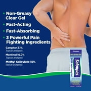 Hisamitsu Salonpas Non-greasy Deep Topical Relieving Gel 2.75 oz, 3-Pack