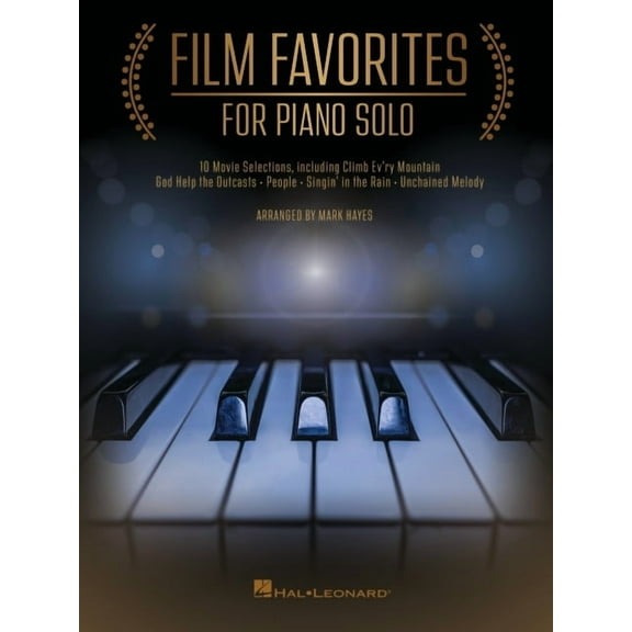 Film Favorites for Piano Solo : 10 Movie Selections