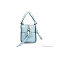 thumbnail image 3 of Marc Jacobs Mini Cruiser Stone Blue Pebbled Leather Satchel Crossbody Purse Bag, 3 of 5