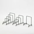 thumbnail image 3 of fastboy Kitchen Organizer Stand Storage Solutions Easy To Install And Maintain Pot Lid Storage Holder 5-Grid, 3 of 6