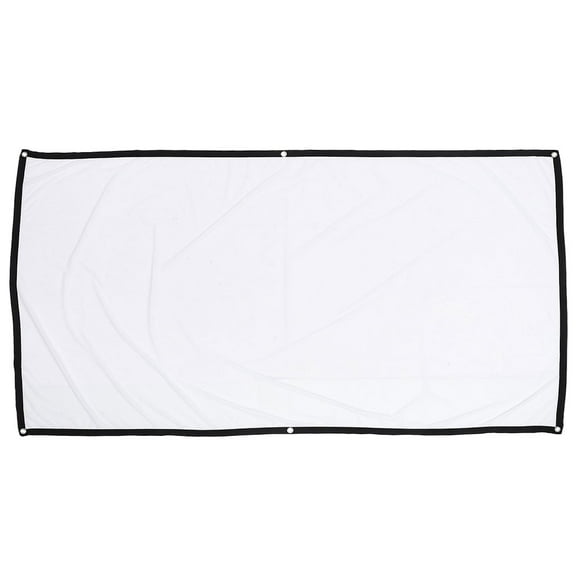 Miangastore Movie Projection Curtain Folding Projector Screen Polyester Projection Screen Outdoor Projection Screen