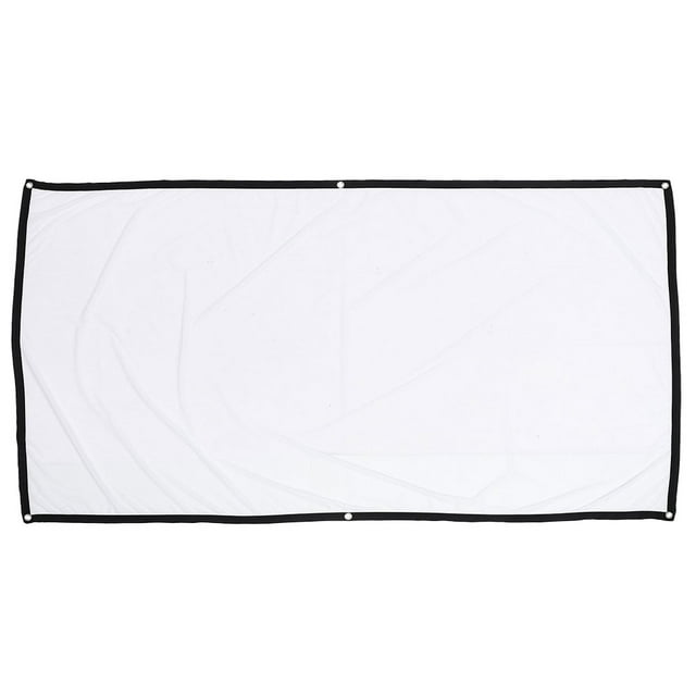 Miangastore Movie Projection Curtain Folding Projector Screen Polyester Projection Screen Outdoor Projection Screen