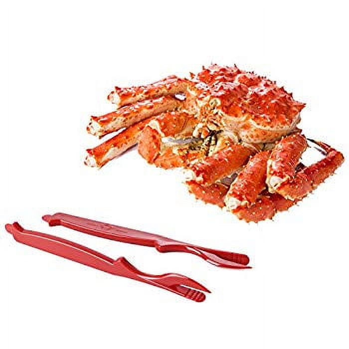 DOITOOL 2 pcs handguard shellfish seafood hold tools silicone oyster  openers lobster cracking tools Oyster Shucker Clamp seafood shucker  silicone