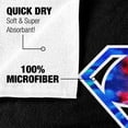 thumbnail image 4 of Superman Superman Tie Dye Logo Officially Licensed Beach Towel 30' X 60', 4 of 6