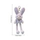 thumbnail image 3 of Adorno colgante de conejito de Pascua, llavero de conejo, figura decorativa, juguete de poliéster, 3 of 6