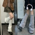 thumbnail image 4 of Minnieouse 1 par de calcetines de invierno para mujer y niña JK, calcetines de moda elásticos suaves, calentador de piernas y pies de estilo japonés, Accesorios de disfraces Café Minnieouse AP013159-03, 4 of 6