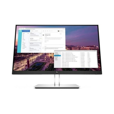 UPC: 0194850293399 | HP 23  60 Hz IPS FHD Monitors – LCD Flat Panel 5 ms 1920 x 1080 D-Sub  HDMI  DisplayPort Flat Panel E23 G4
