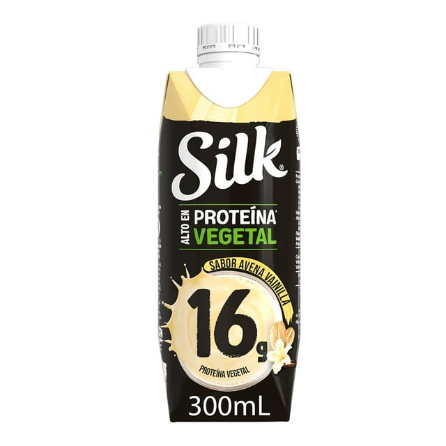 Bebida Vegetal Silk con 16 g de proteína sabor avena vainilla 300 ml