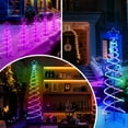 thumbnail image 3 of Shine Decor Spiral Tree Light for Christmas, Outdoor Sturdy Dual Spiral Tree-Like Lights, 5FT Holiday Decorative Remote Control RGB Chasing Colorful Tree Lamp with 252 LEDs 24V ETL Adapter, 3 of 7