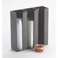thumbnail image 2 of Cal Mil 278-4 Lid & Ramekin Dispenser - Large - Black, 2 of 3