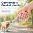 thumbnail image 3 of Rope Dog Leash 5 ft with Comfortable Padded Handle, Highly Reflective Threads Strong Dog Leash for Puppies Small Medium and Large Dogs, 3 of 6