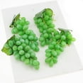 thumbnail image 2 of 4 Bunches Artificial Grape Lifelike Simulation Fruit Decorative Fake Green Grapes with Vines Kitchen Party Garden Home Prop Cabinet Display (36 kernels), 2 of 3
