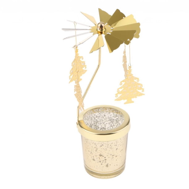 Candelabro navideño, porta velas, porta velas, decoración de bodas Árbol