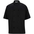 thumbnail image 1 of Edwards Veste de Chef à Manches Courtes à 10 Boutons, 1 of 1