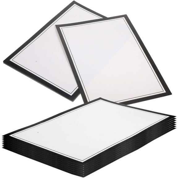 MEIBUTYUP Black Color Cardstock Paper 40 Sheets Drawing Cardboard for Crafts and Art Projects