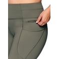 thumbnail image 3 of RBX Active Women's Plus Size Full Length High Waist Fleece Lined Leggings with Pockets, 3 of 9