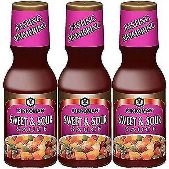 Kikkoman Sweet & Sour Sauce (Pack of 3)