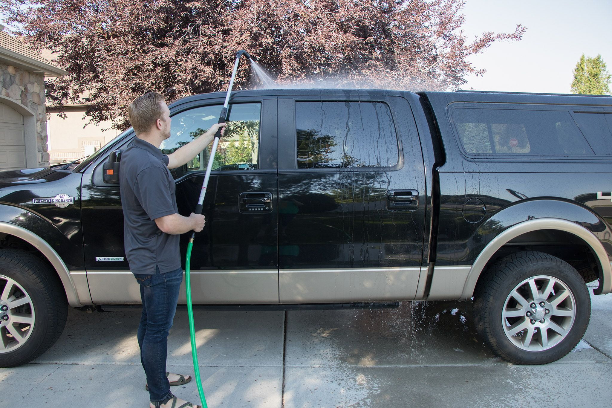 Orbit Telescoping Hose Watering Cleaning Wand