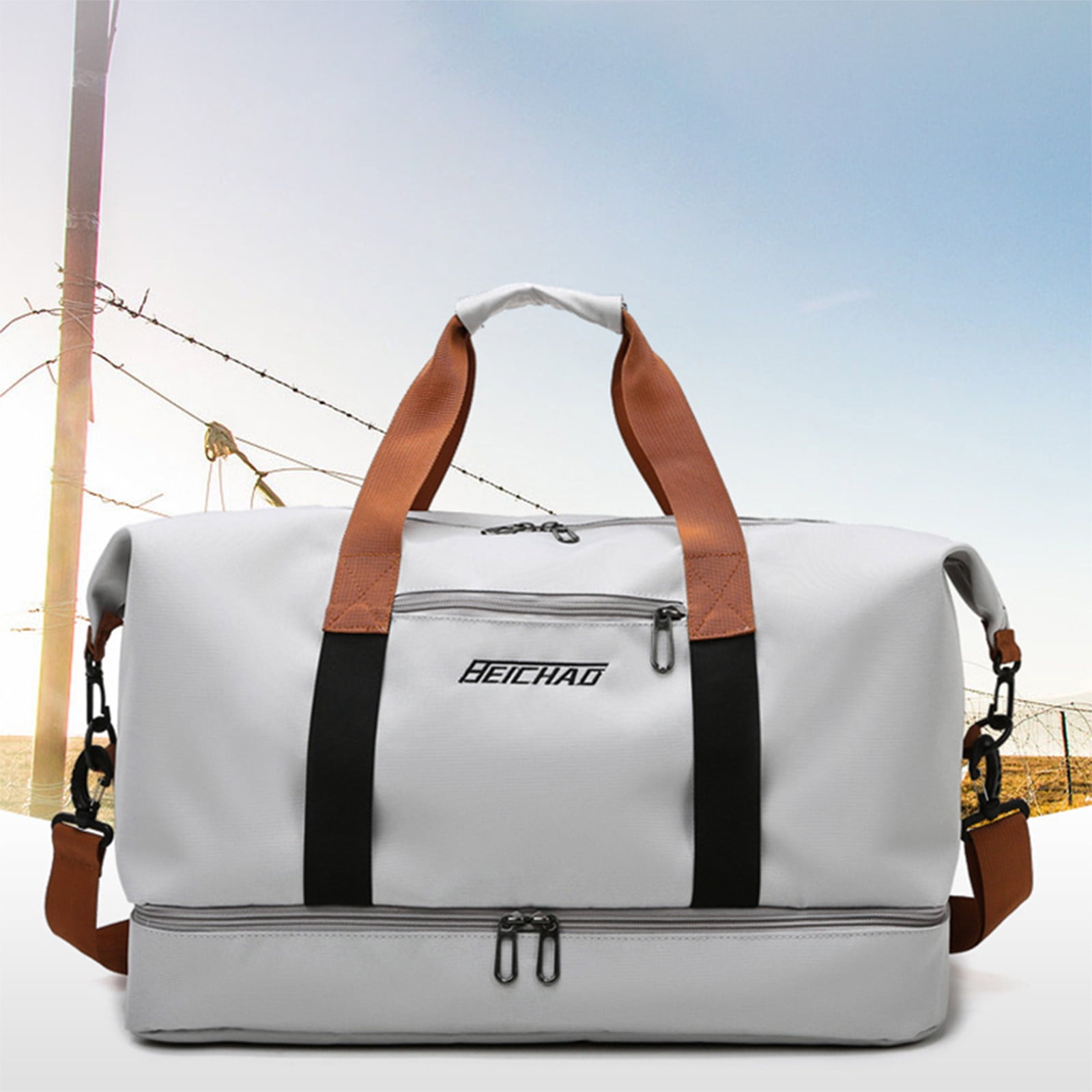 Jacenvly Mini Backpack Women Gym Bag Women Men Duffel Bag Sports Gyms Water Proof Dufflebag with Shoe Wet Clothes Compartments Lightweight Carryon Gymbag