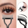 thumbnail image 4 of Precision Eyelash Brush Eyelash Comb Portable Eyelash Separator Tool for Easy Separation Effective Brows Grooming Brush, 4 of 8